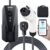 VEVOR Level 2 Portable EV Charger, 32 Amp 240V, Electric Vehicle Charger with 28 ft Charging Cable NEMA 14-50P Plug, 16/20/24/32A Adjustable Current P