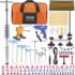 VEVOR Hydraulic Knockout Punch Kit, 4 Pieces 1/2″, 3/4″, 1″, 1-1/4″ Conduit Hole Cutter Set, Metal Sheet Driver Tools, KO Tool Kits For Aluminum, Bras