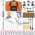 VEVOR Paintless Dent Removal Rods, 89 PCS Paintless Dent Repair Tools, Golden Lifter Puller Car Dent Repair Kit, Glue Puller Tabs Dent Puller Kit for