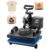 VEVOR Heat Press, 12x10Inch T-Shirt Press Machine, T-shirt Press Heat Press 30x23cm Printing Machine Heat Transfer Sublimation Machine for T-shirts