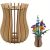 Vase For Lego Flowers Wooden Puzzle Display Stand Set Assemble For Roses