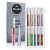 VOLLUCK 10 Colors Glitter Eyeliner liquid, Metallic Shimmer Glitter Eyeshadow, Long Lasting Waterproof Sparkling Eyeliner Eye Shadow Set for Party Fes