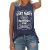 Western Cowgirl Shirts for Women Last Night Tank Country Concert Tshirt Retro Vest Letter Graphic Tee Medium Blue