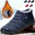 Women’s Ankle Boots, Winter Thermal Insulated Slip On Snow Boots, Women’s Winter Boots