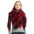 Women’s Oversize Christmas & Plaid Square Blanket Scarves – RB#36