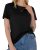 Womens Tops – Black Short Sleeve Shirts for Women Casual Summer Clothing