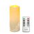 YIWER Outdoor Flameless Candles, Battery Operated LED Pillars Candle, Electric Fake Waterproof Candles Set of 1 with Remote, Halloween, Christmas Deco