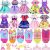 ZITA ELEMENT 16 PCS Dolls Clothes and Accessories for 5.3 Inch – 6 Inch Dolls, Include 3 Dresses, 3 Swimsuits, 2 Shoes, 5 Outfits Hangers, 1 Skateboar